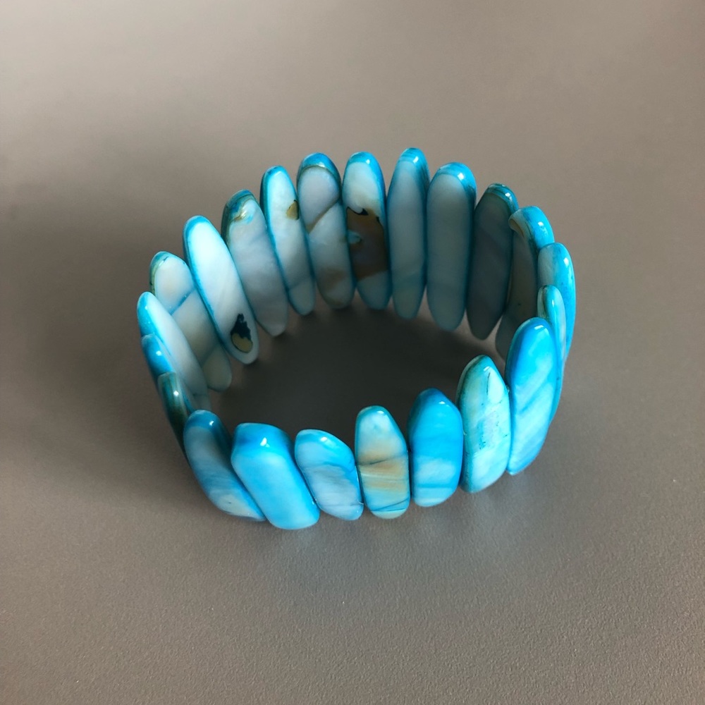 Shell cuff bracelet